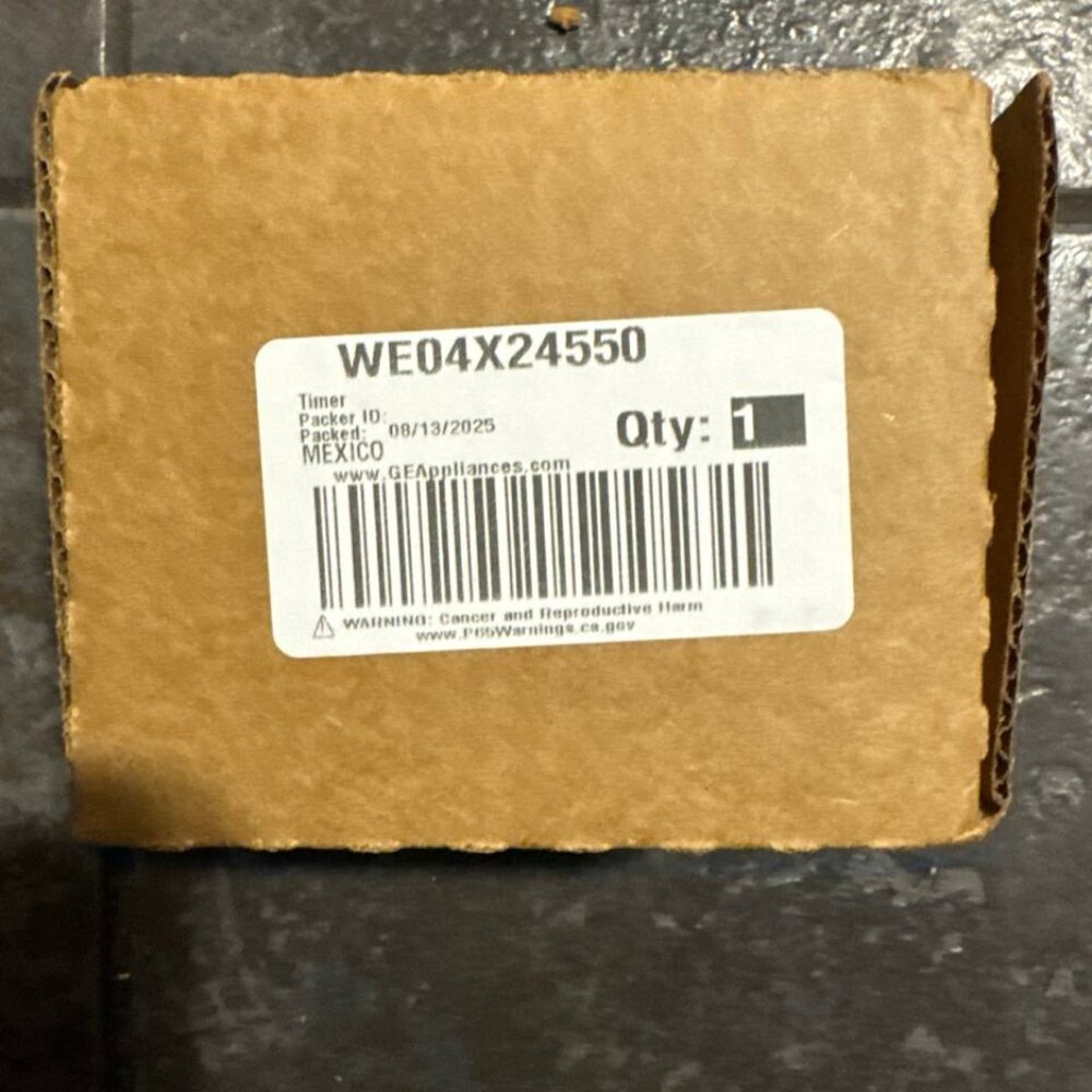WE04X24550 Timer GE 234D2377P004 BRAND NEW SEALED